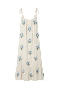 AUDETTE EMBROIDERED DRESS