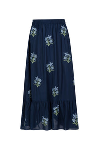 AUDETTE EMBROIDERED SKIRT