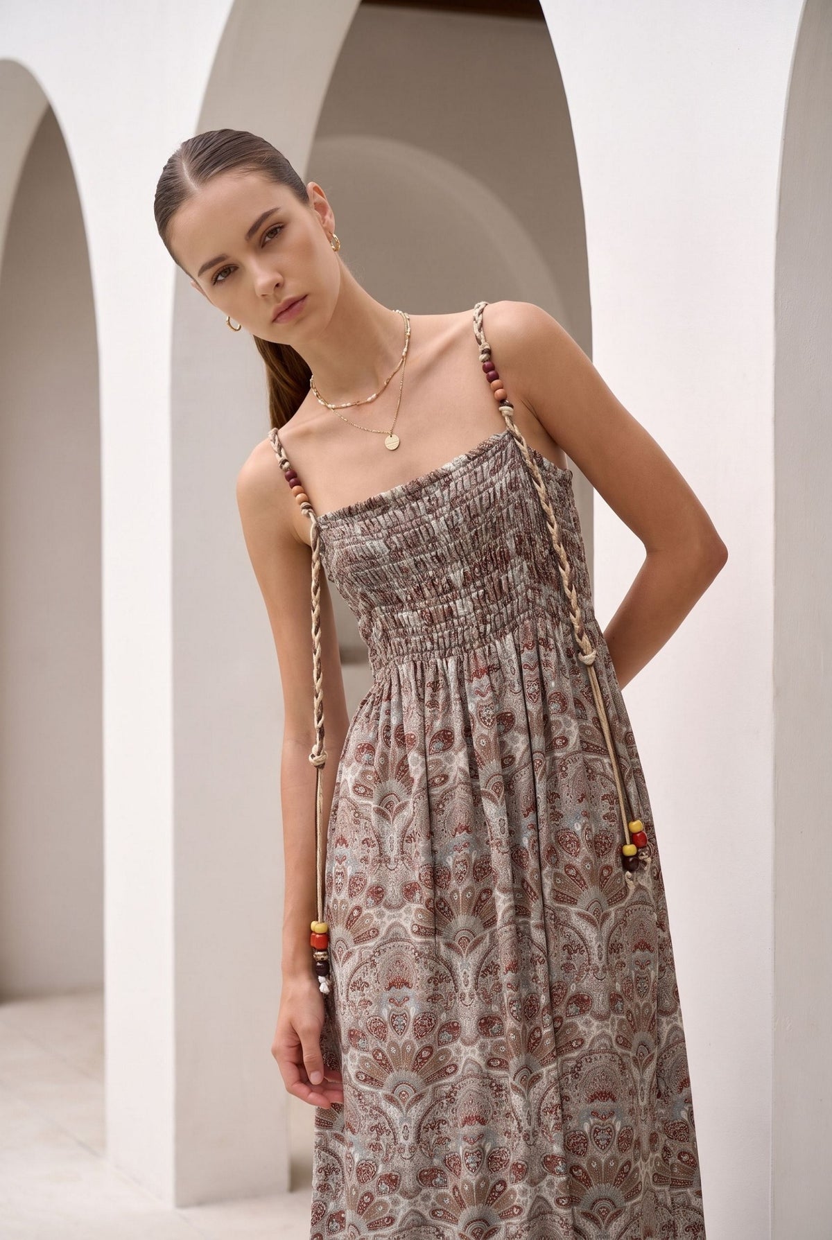 BRIGG PRINTED DRESS