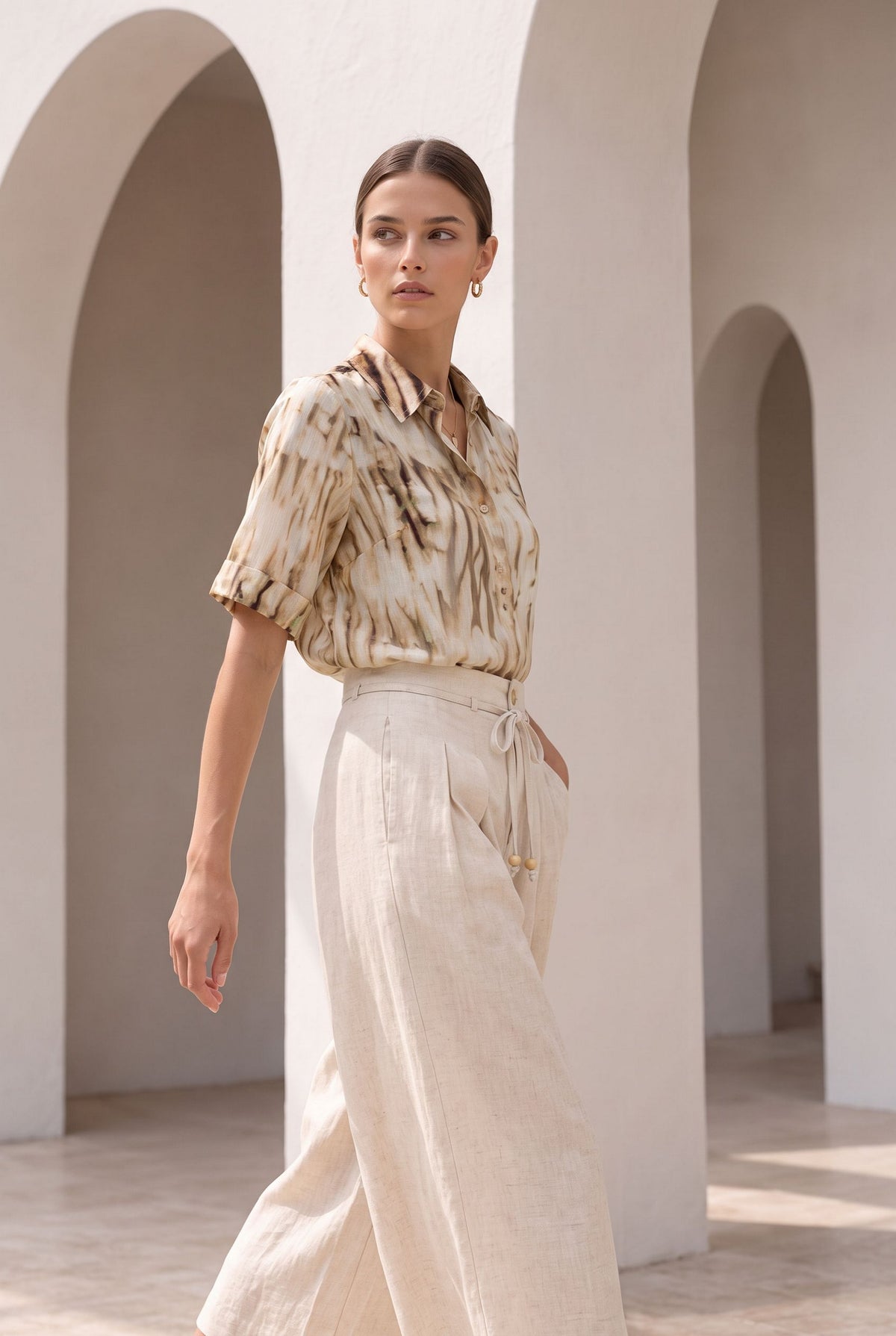 CHANTELLE PRINTED SHIRT