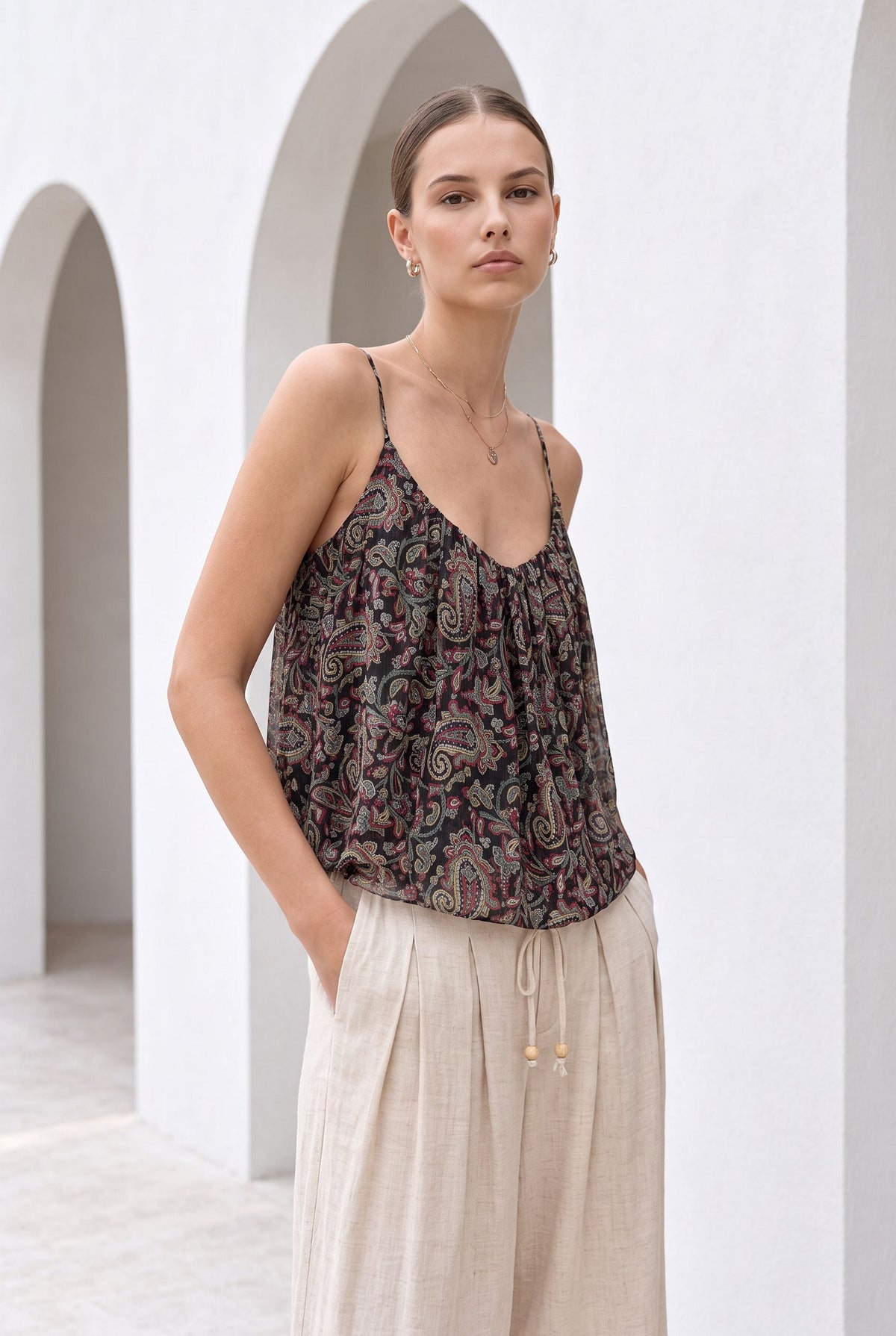 WINNIE SILK TOP