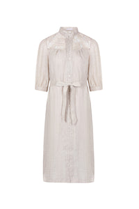 ILA BELTED LACE DRESS