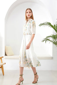CELESTE BELTED DRESS