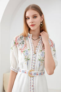 CELESTE BELTED DRESS