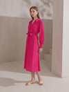 PEONY SILK LONG DRESS