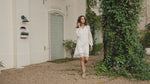 ISABELLA EMBROIDERED SHORT DRESS