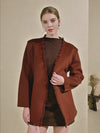 LAUREN WOOL BELTED COAT