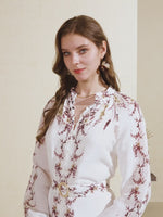 LOURDES PRINTED DRESS