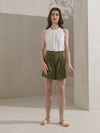 ELETTRA TENCEL/COTTON SHORTS