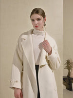 LAUREN WOOL LONG COAT