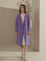 GWENYTH MERINO WOOL WRAP COAT