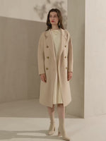 GWENYTH MERINO WOOL WRAP COAT