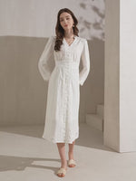 WILLOW LONG SLEEVES LONG DRESS