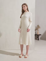 NYLA MERINO WOOL LONG DRESS