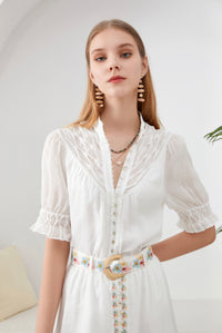 COLETTE LINEN BLOUSE