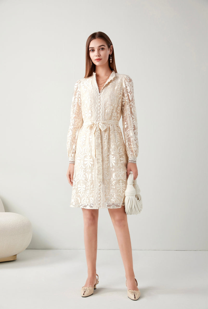 VERENA LACE SHORT DRESS