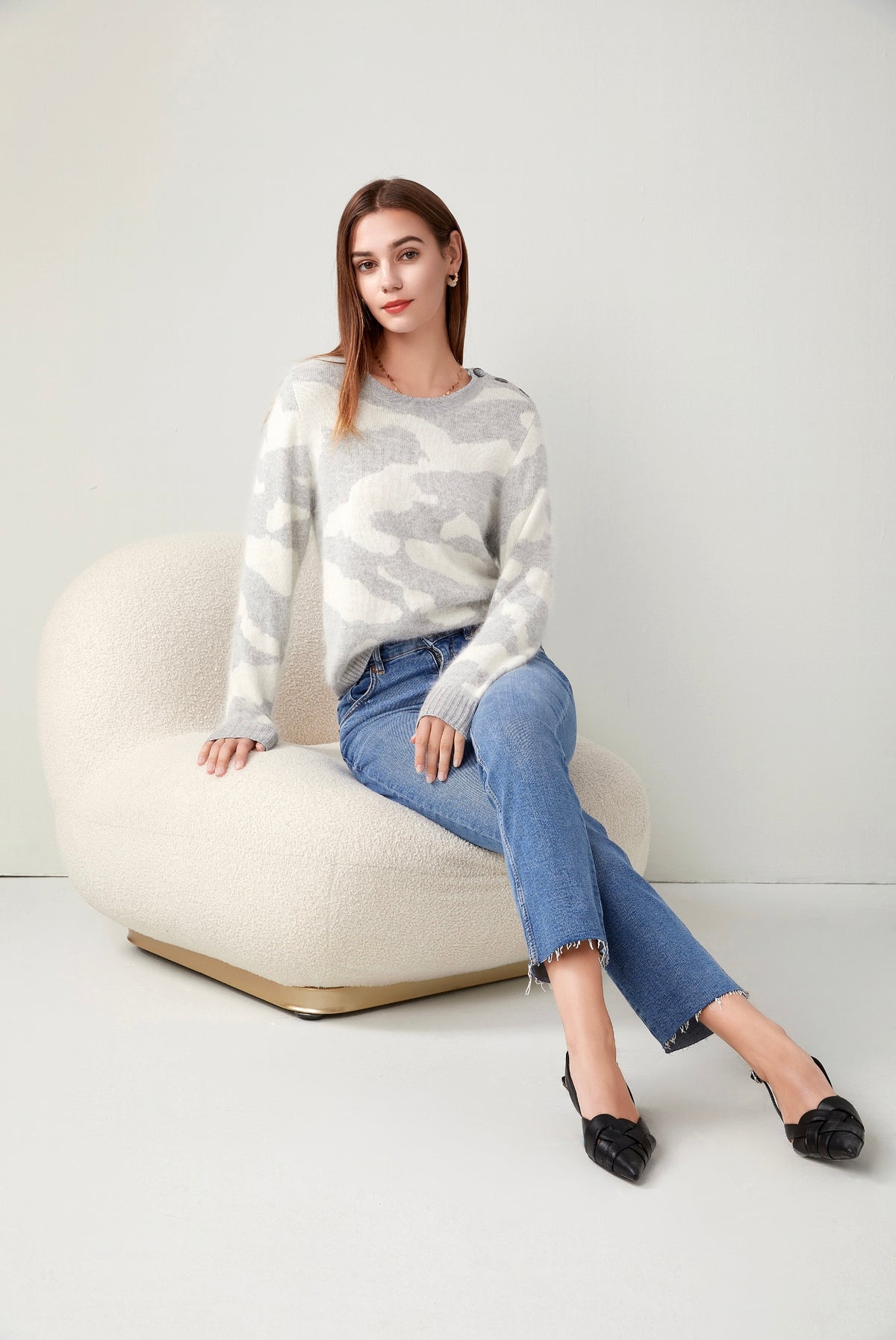 BLAIRE WOOL KNIT JUMPER