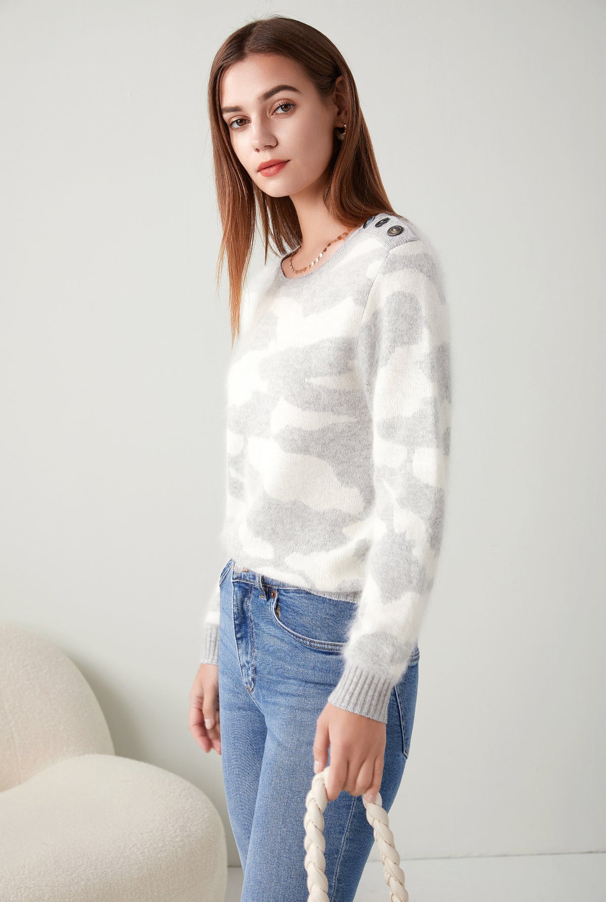 BLAIRE WOOL KNIT JUMPER
