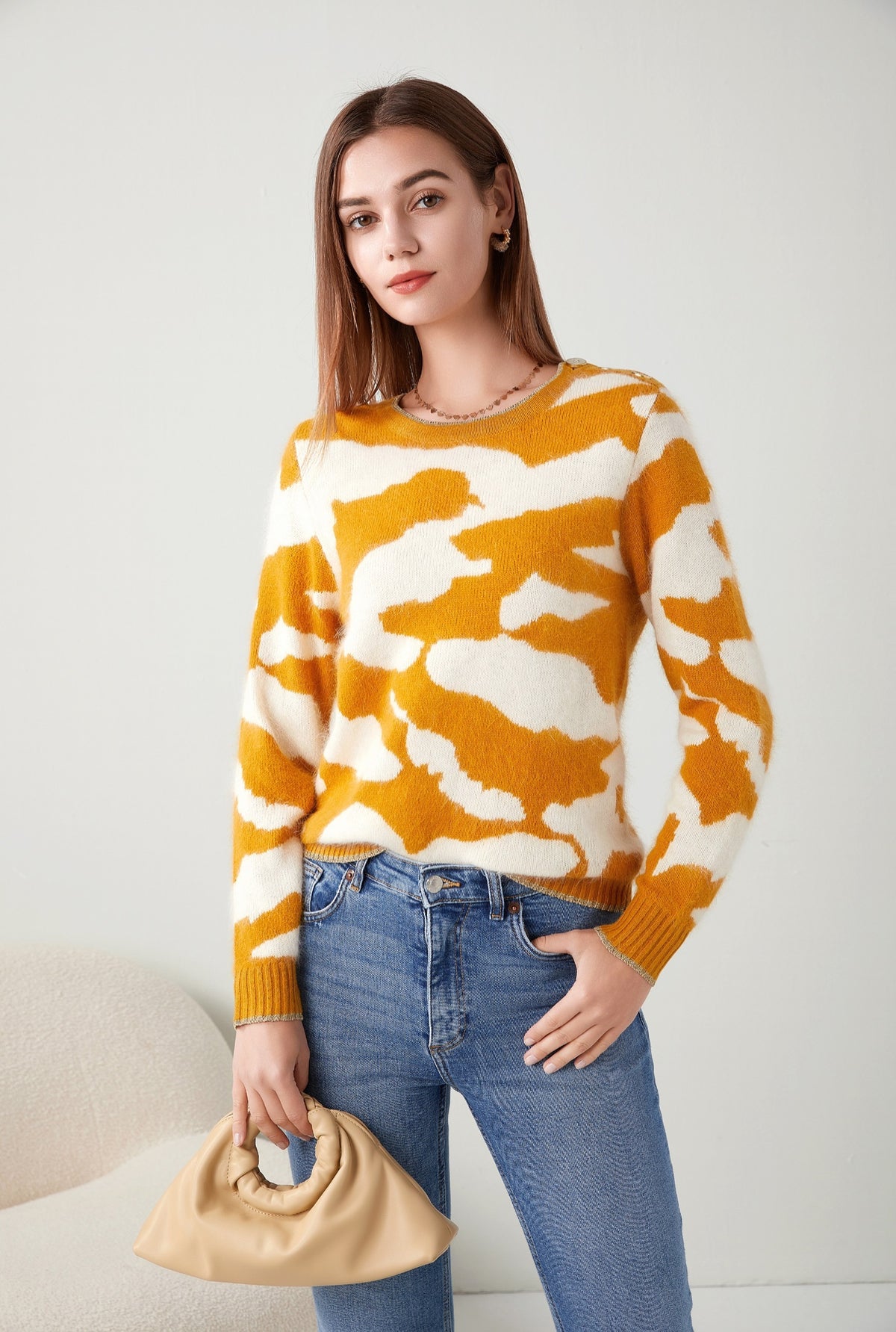 BLAIRE WOOL KNIT JUMPER