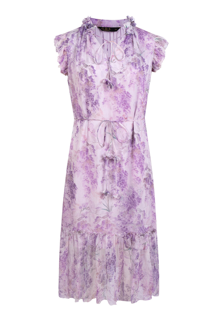 MALLORY SILK LONG DRESS