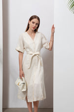 MARCELINE LINEN DRESS