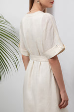 MARCELINE LINEN DRESS